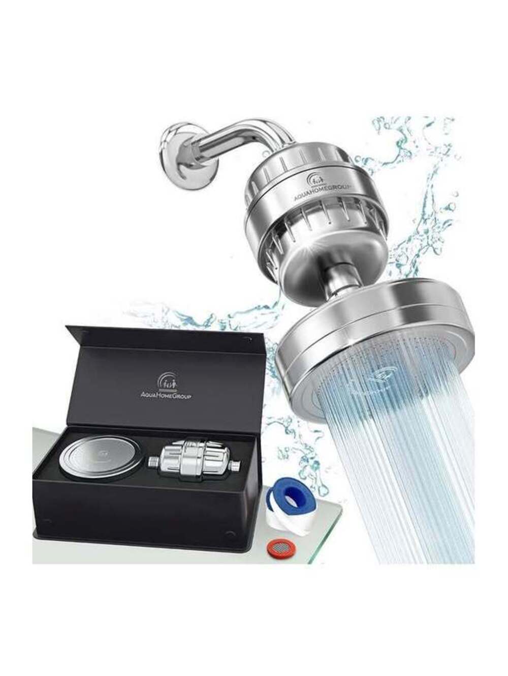 Premium Shower Head, 20+3 Stage Filtration, Reduces Chlorine - New in Box